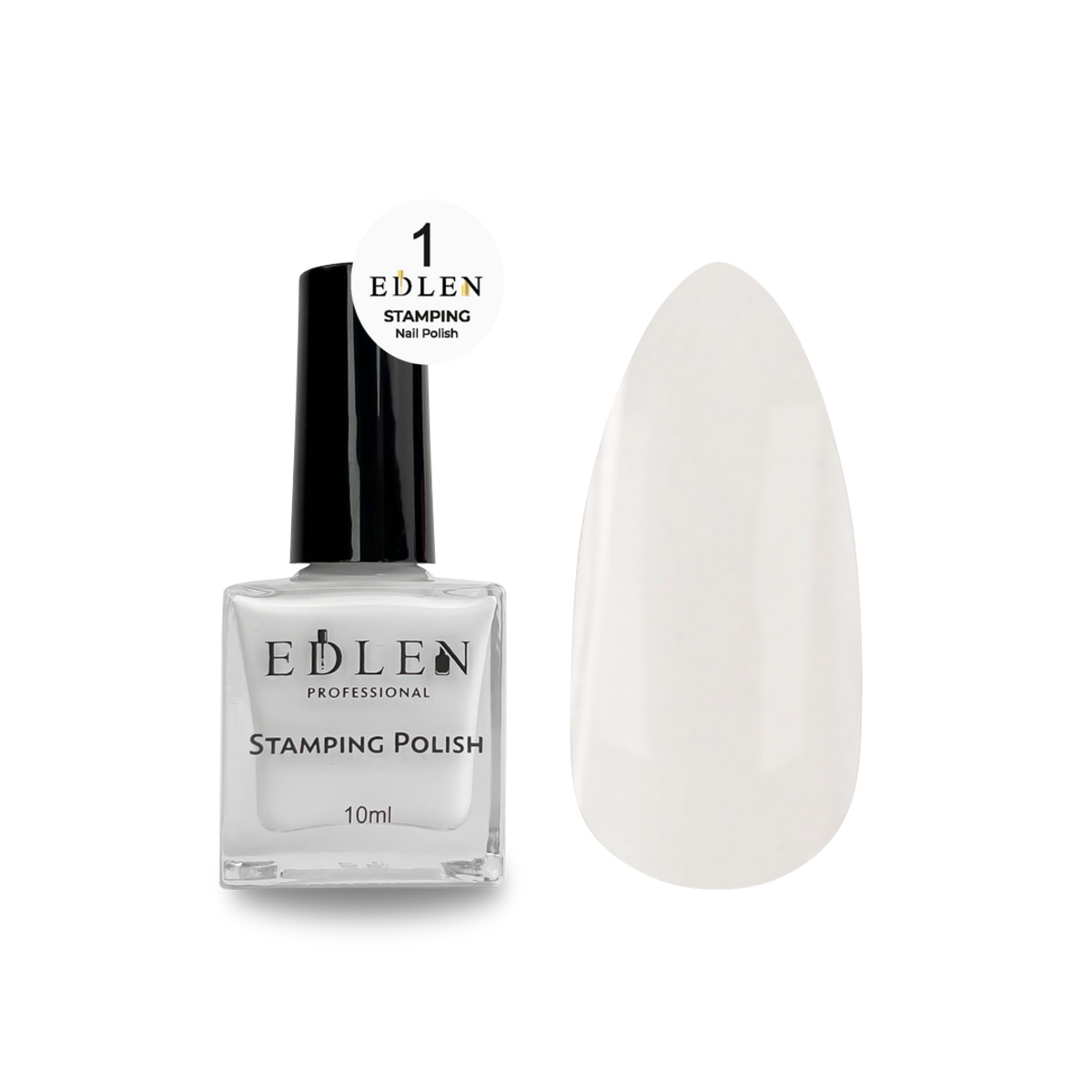 Лак для стемпінгу Edlen №01, 10 мл