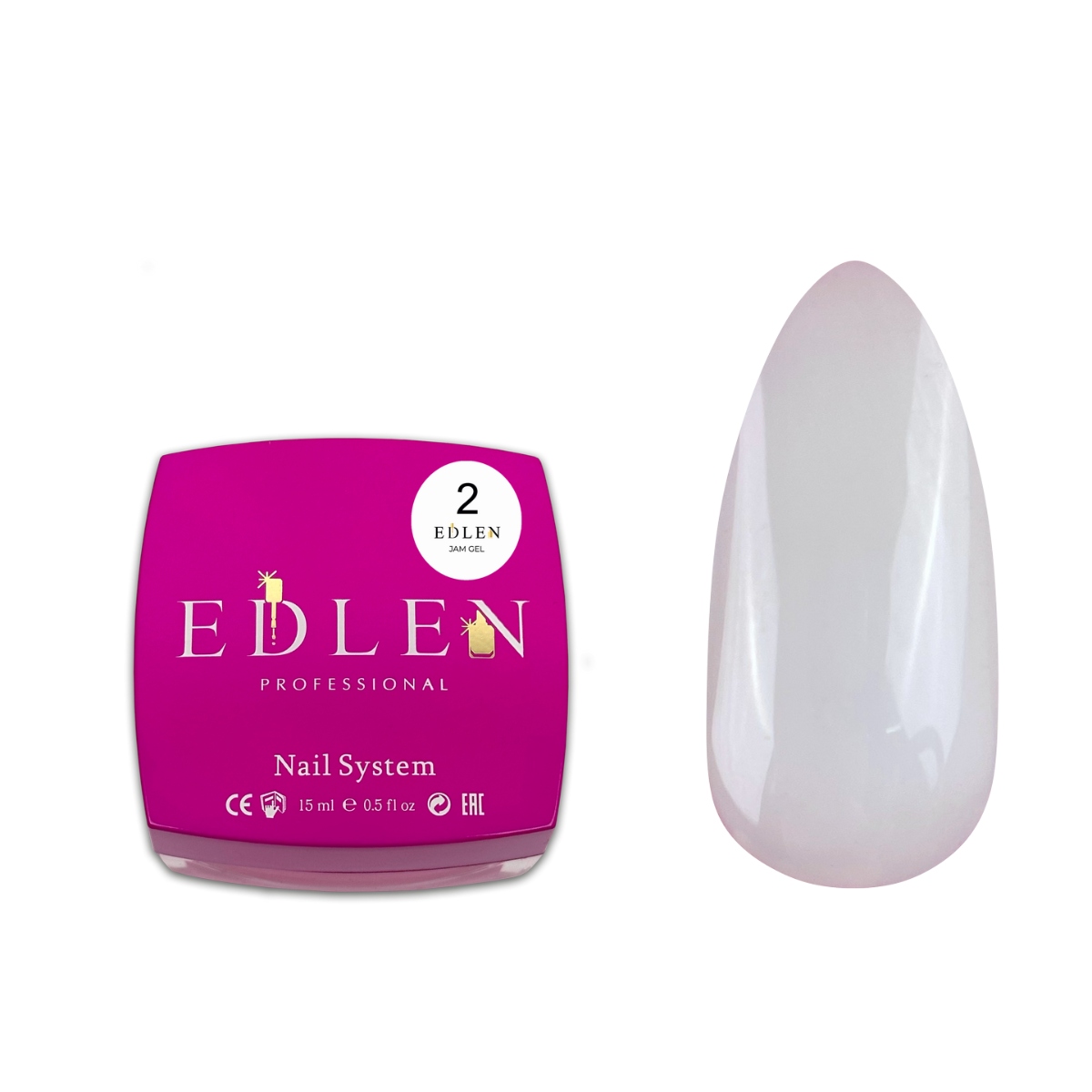 Гель-желе Edlen Jam Gel №02, 15 мл