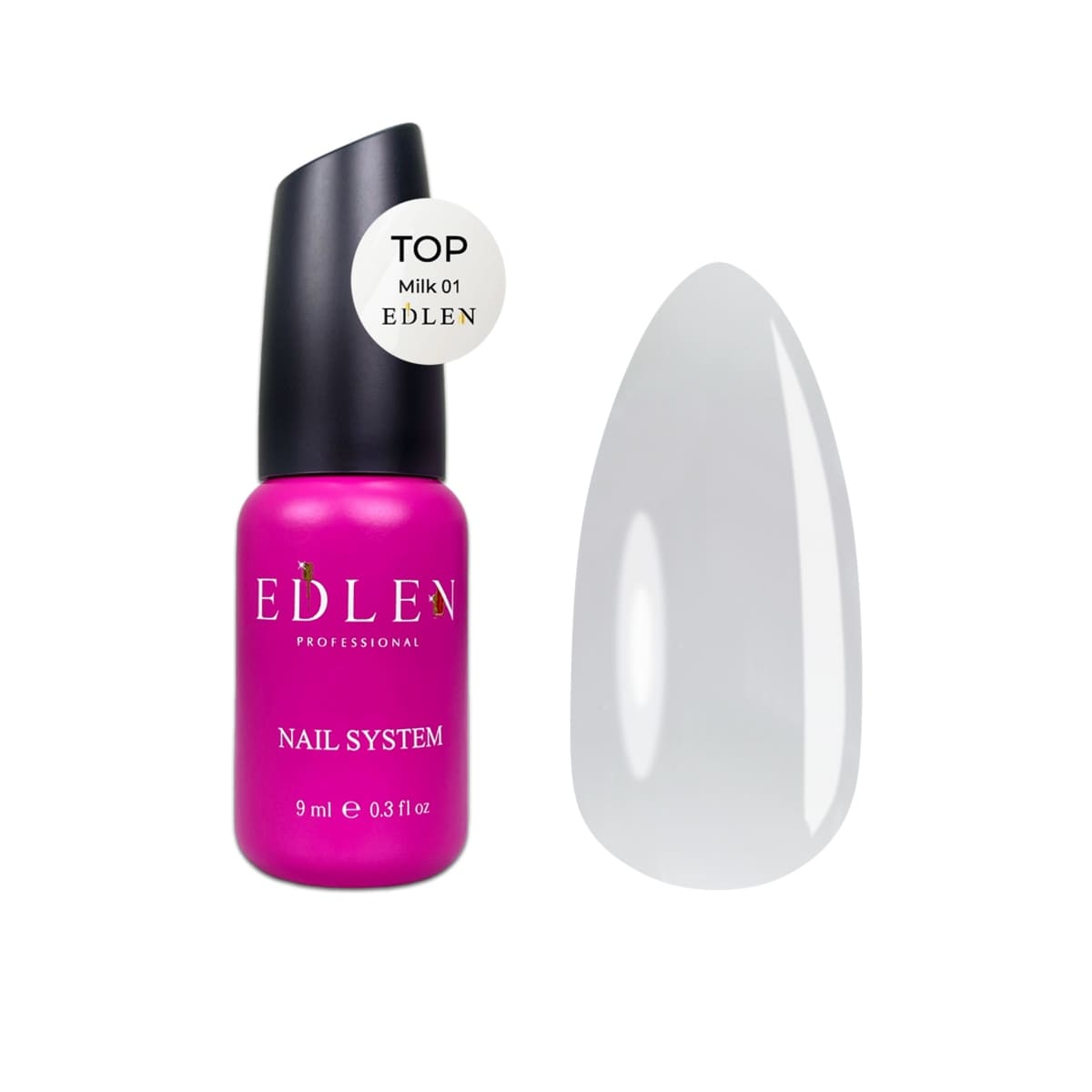 Камуфлирующий топ Edlen Milk №01, 9 мл