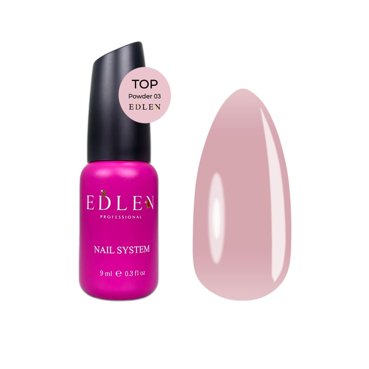Камуфлирующий топ Edlen Powder №03, 9 мл