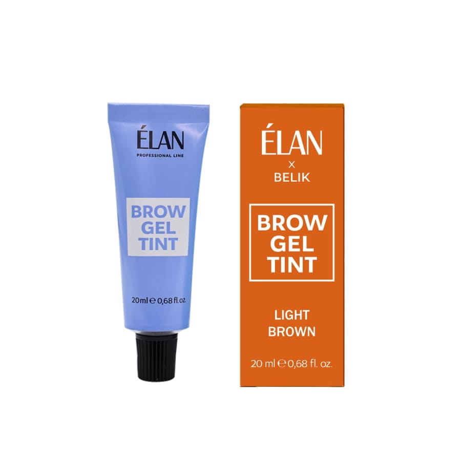 Гель-краска для бровей Elan Light Brown, 20 мл