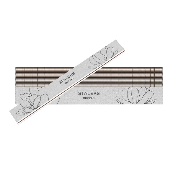 NFE-20-180/240-25 Пилка пряма мінеральна STALEKS EXPERT 20 180/240 грит, 25 шт