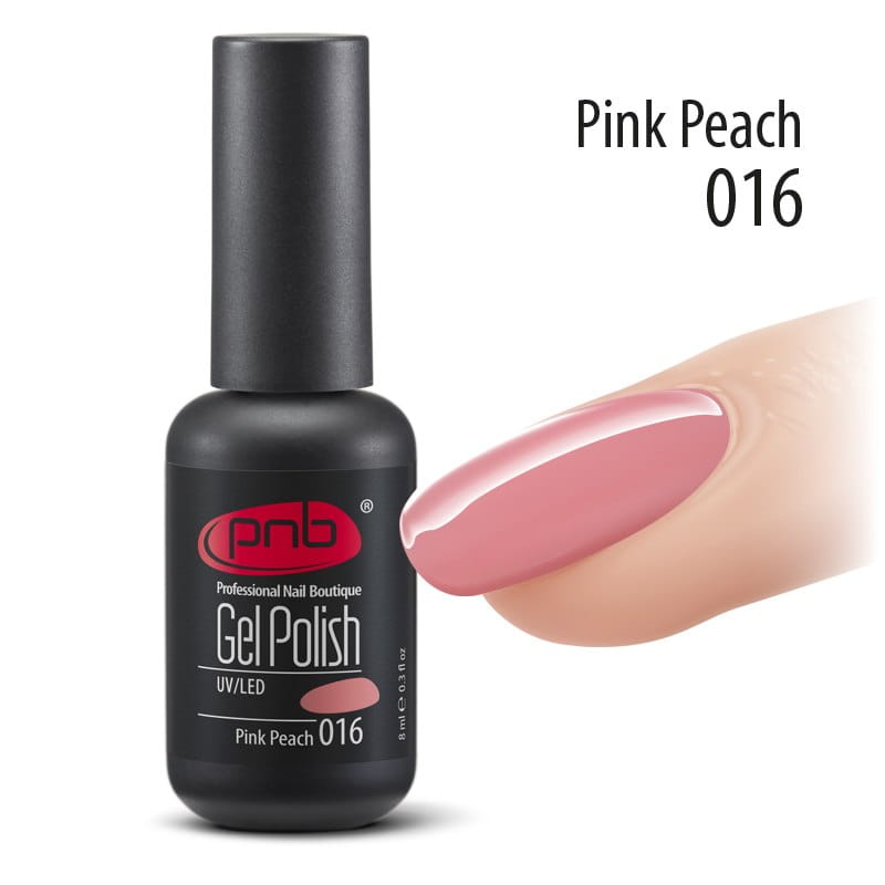 Гель-лак PNB 016 Pink Peach