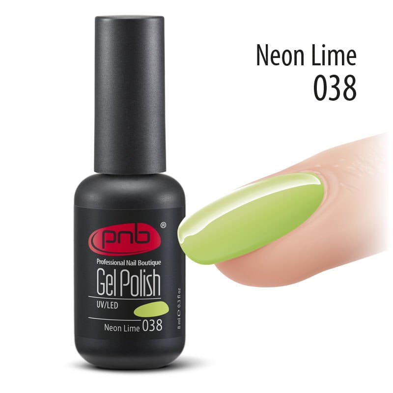 Гель-лак PNB 038 Neon Lime