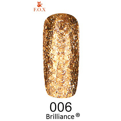 Гель-лак FOX Gold Brilliance 006 (6 мл)