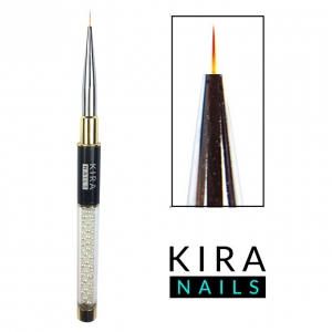 Пензель для розпису Kira Nails Liner 7 (Nylon)