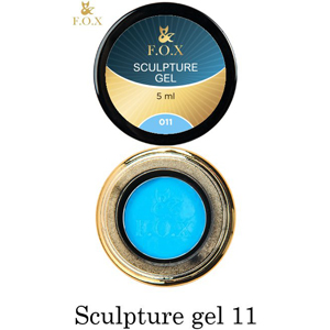 Гель-пластилин F.O.X Sculpture gel 011, 5 мл